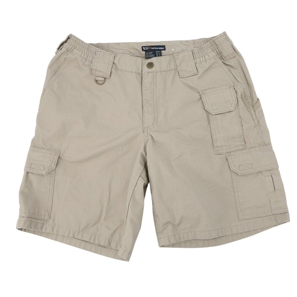5.11 Tactical Khaki Beige Canvas Cargo Shorts Women's 12